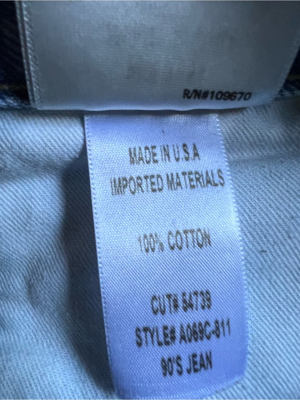 AGOLDE 90s Mid Rise Loose Fit Distressed Jeans in Fall Out Light Wash Size 27 - Picture 7 of 10